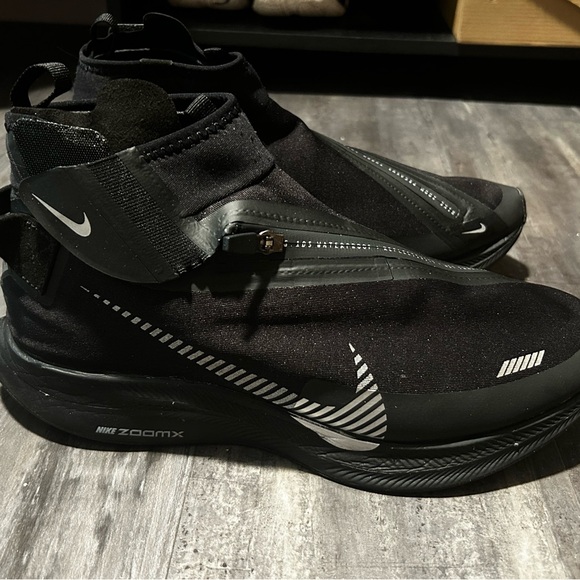 Nike Zoom Pegasus Turbo Shield Black Smoke Grey BQ1896-003 Men Sz 11 - Picture 5 of 9